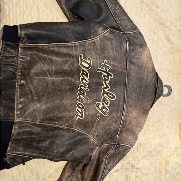 Vintage Harley Davidson Jacket Mens XL 80s - Picture 1 of 4